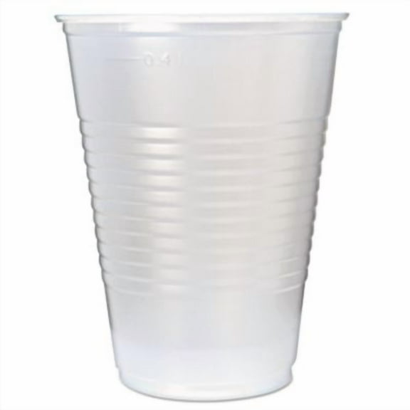 Fabri-Kal CUP,PLASTIC,RIBBD,16OZ,TR 000000000009508032