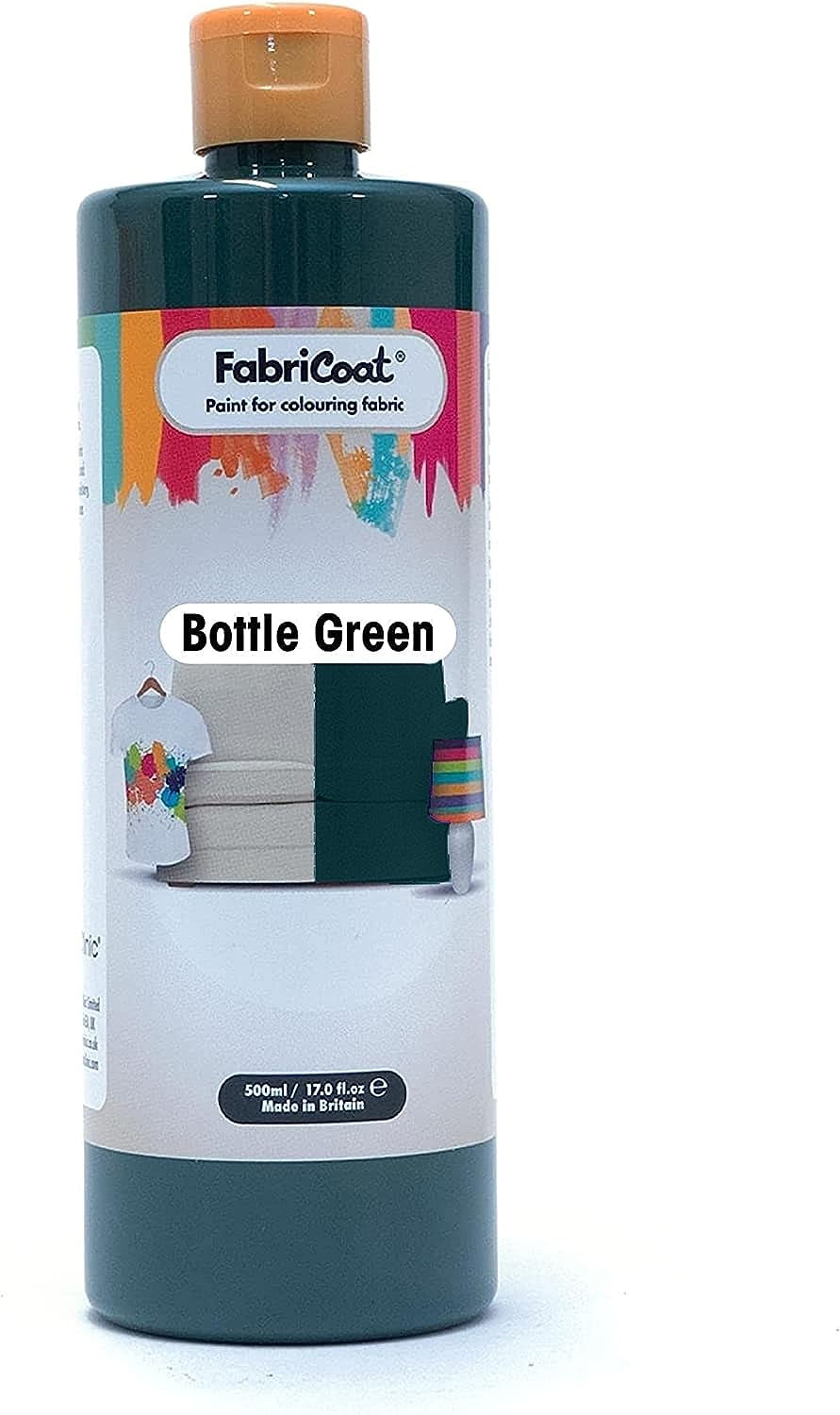 FabriCoat Dark Fabric Paint - Used for Restoring or Changing the Color of  Couches, Chairs, Upholstery, Soft Furnishings, Car Interiors, Clothing, &  Footwear (Size 8.5oz/ 250ml, Red Sole) 