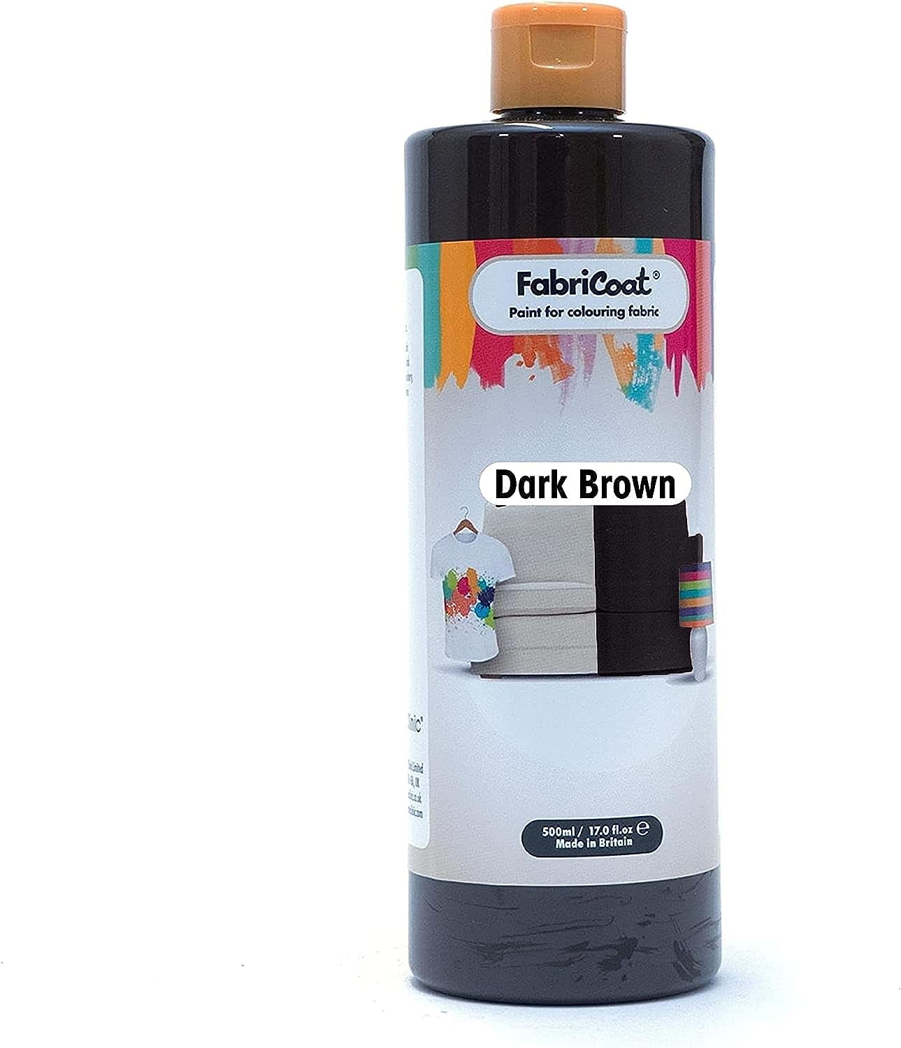 FabriCoat Dark Fabric Paint - Used for Restoring or Changing the