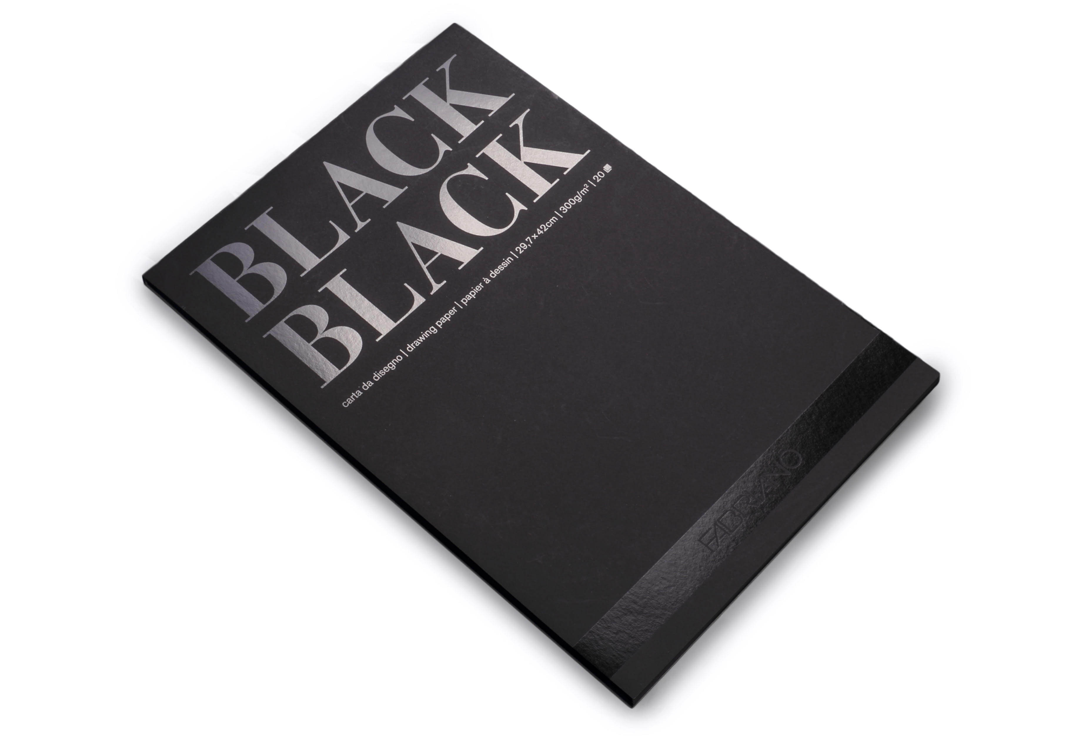 Fabriano Black Black Pad, 11.75" x 16.5"
