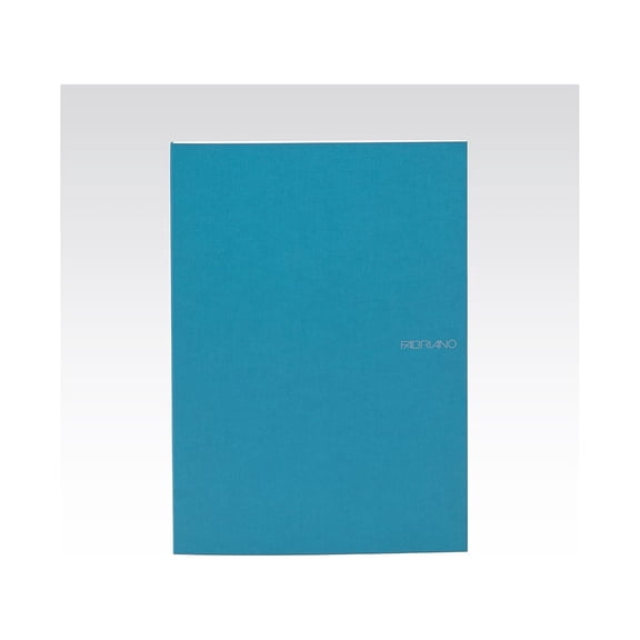 Fabriano EcoQua Dot Grid Note Pad, Large, Glue-Bound, 90 Sheets, Navy