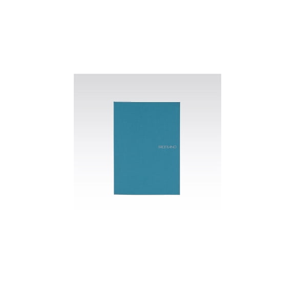 Fabriano EcoQua Dot Grid Note Pad, Small, Glue-Bound, 90 Sheets, Navy