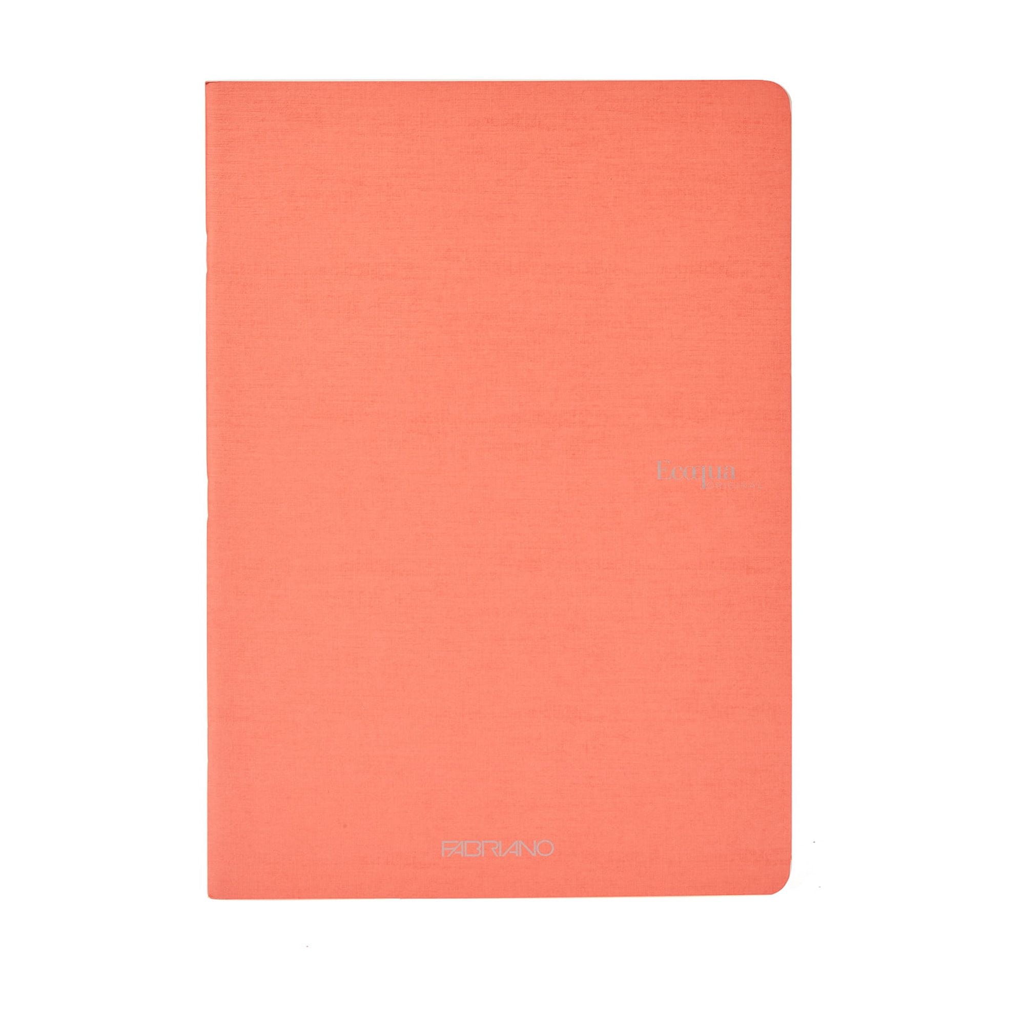 Fabriano EcoQua Original StapleBound Notebook, 8.3" x 11.7", A4, Lined