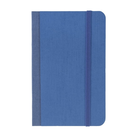 Fabriano Ecoqua Plus Fabric-Bound Notebook, 3.5" x 5.5", Dotted, Turquoise