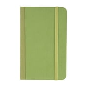 Fabriano Ecoqua Plus Fabric-Bound Notebook, 3.5 x 5.5, Lined, Lime