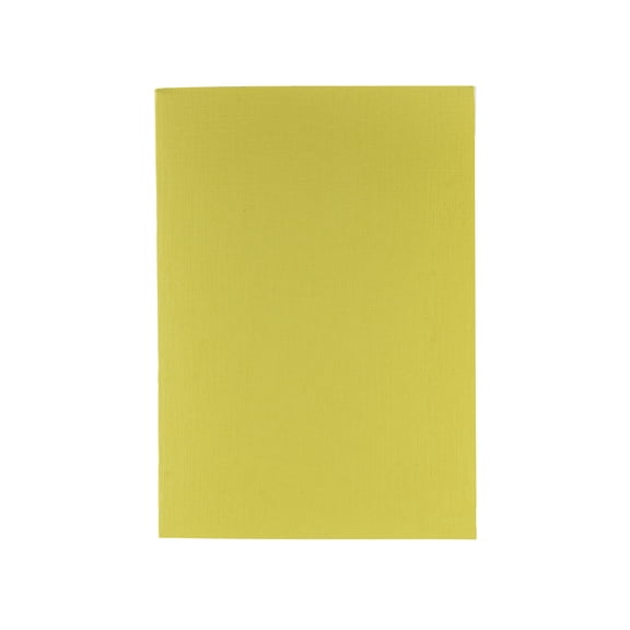 Fabriano Ecoqua Plus Glue-Bound Notebook, 5.8 in x 8.3 in, A5, Dotted, Yellow