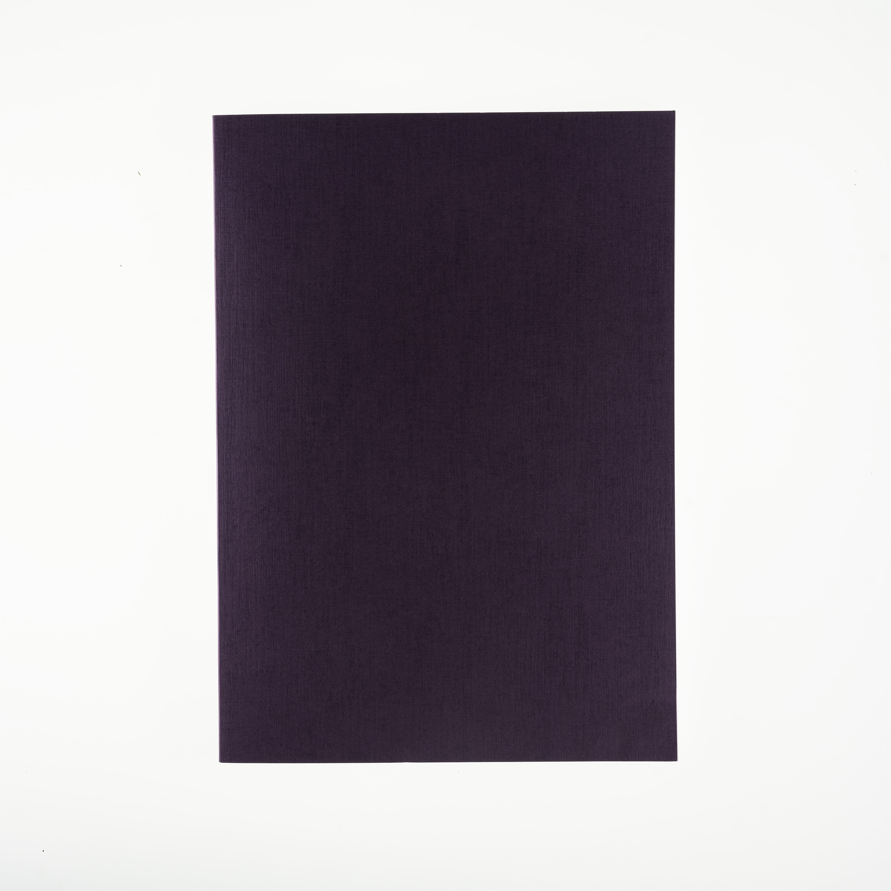 Fabriano Ecoqua Plus Glue-Bound Notebook, 8.3" x 11.7", A4, Dotted, Wine