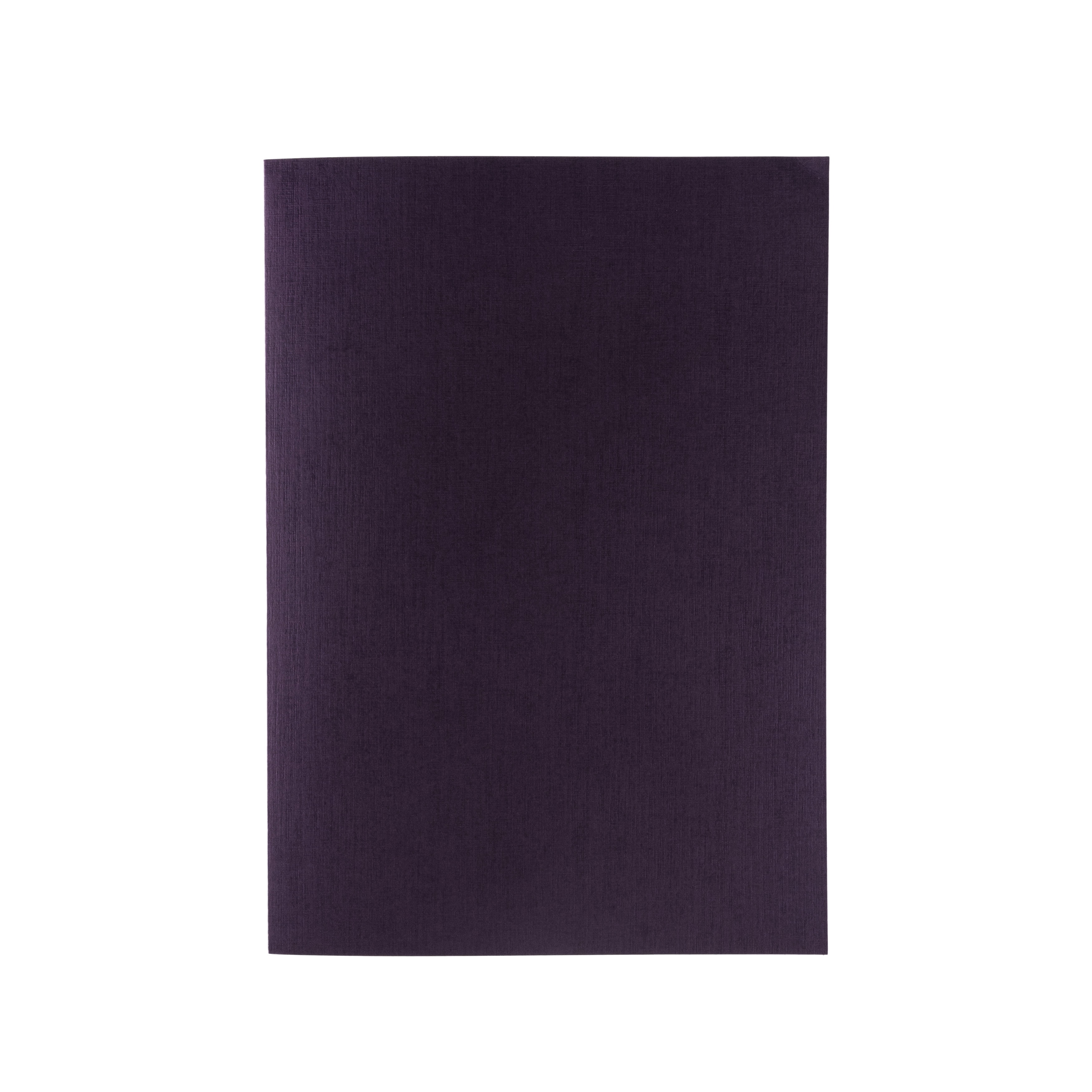 Fabriano Ecoqua Plus Glue-Bound Notebook, 8.3" x 11.7", A4, Lined, Wine