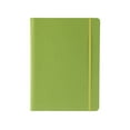 thumbnail image 1 of Fabriano Ecoqua Plus Hidden Spiral-Bound Notebook, 5.8" x 8.3", A5, Dotted, Lime, 1 of 4