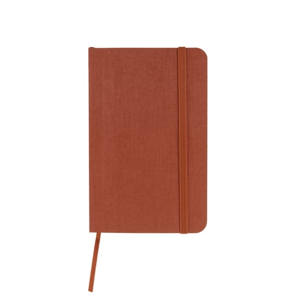 Fabriano Ecoqua Plus Stitch-Bound Notebook, 3.5" x 5.5", Lined, Red