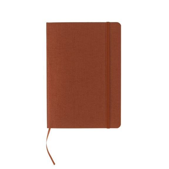 Fabriano Ecoqua Plus Stitch-Bound Notebook, 5.8" x 8.3", A5, Dotted, Red