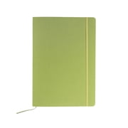 Fabriano Ecoqua Plus Stitch-Bound Notebook, 8.3 x 11.7, A4, Graph, Lime