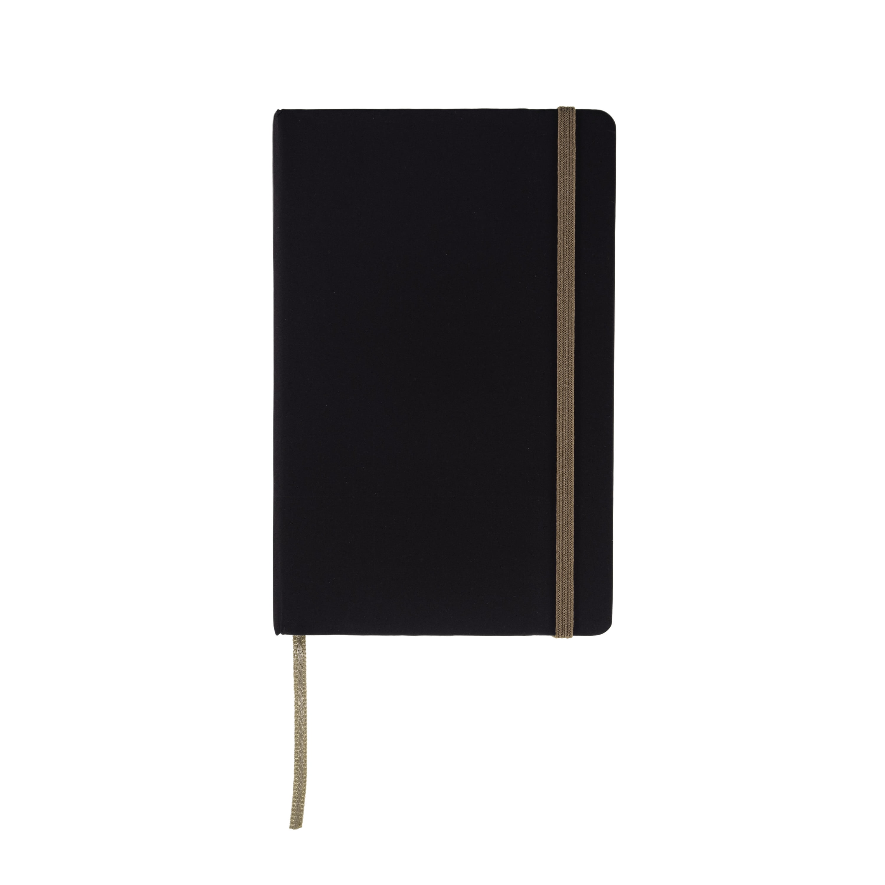 Fabriano Ispira Hard-Cover Notebook, 3.5" x 5.5", Lined, Brown