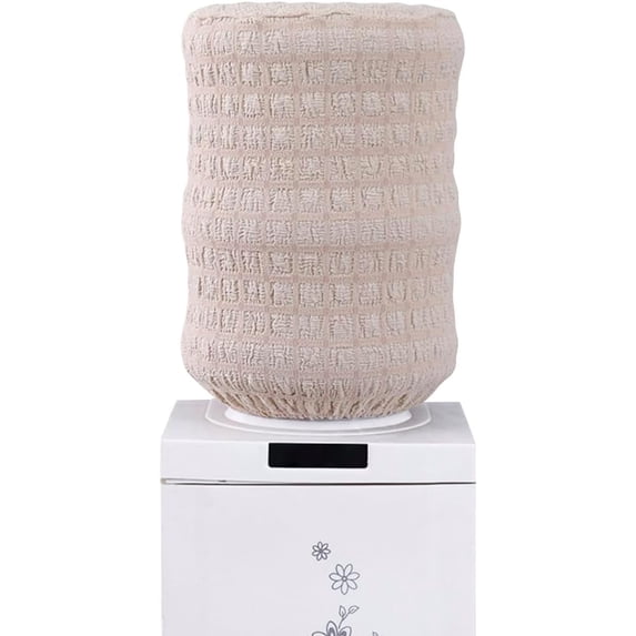 Fabric 5 Gallon Water Cooler Cover with Dust and Bottle Cover