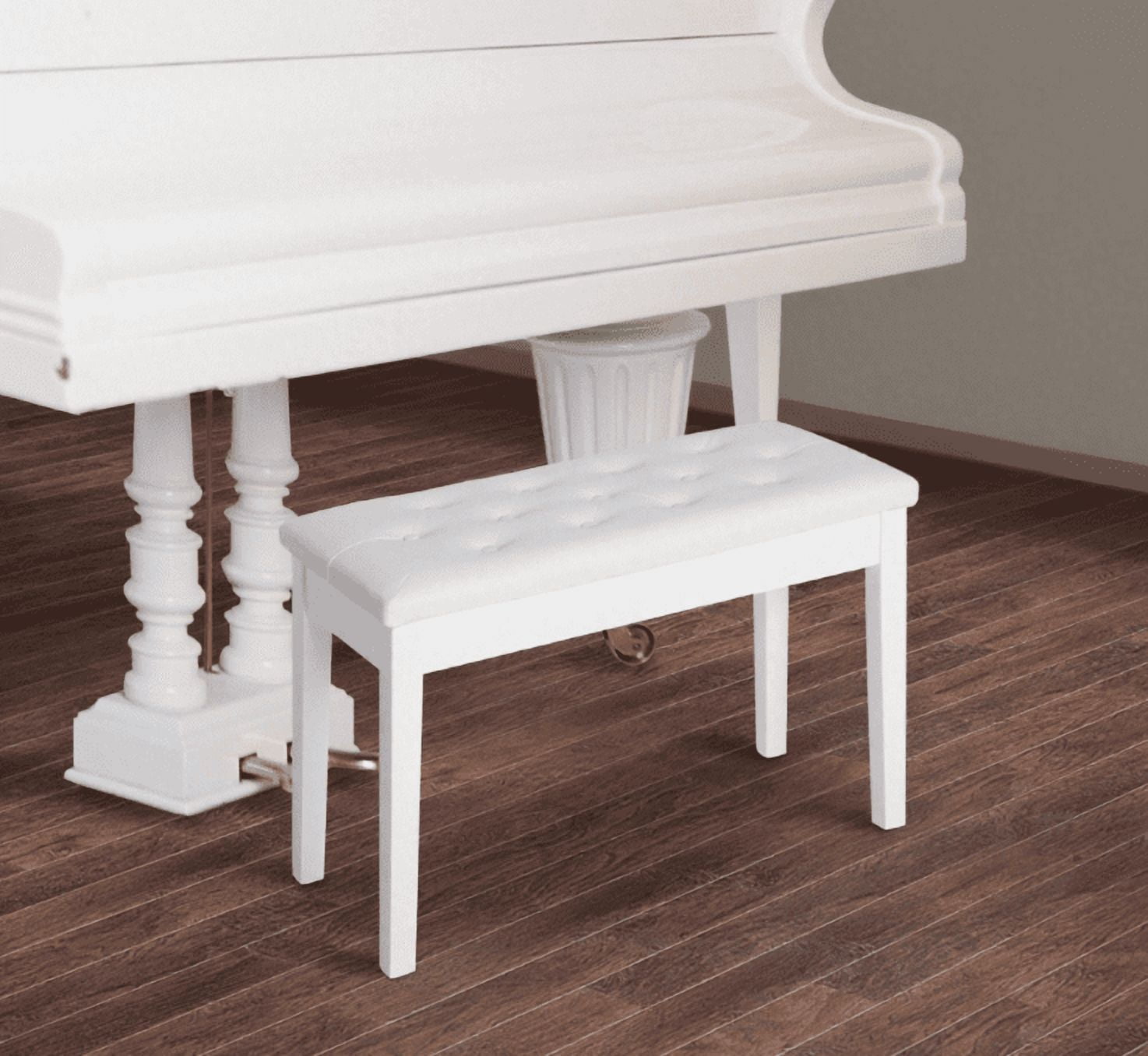 Fabric Accent Chairs, Piano Bench, Duet Piano Chair, White Accent Chairs,Faux Leather Modern Accent Chairs, Furniture Primary Living Space Chairs & Accent Seating