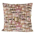 thumbnail image 1 of Fabric Accent Pillow in Geometric Pattern, Multicolor - Saltoro Sherpi, 1 of 5