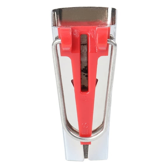 Fabric Bias Tape Maker Set Red Easy to Use for Quilting and Sewing Projects