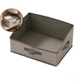 thumbnail image 1 of Fabric Bins, Trapezoid Storage Bins with Handles, Foldable Baskets Storage Boxes for Shelves, Closet, Bookshelf, Organizer Containers, 1 of 4