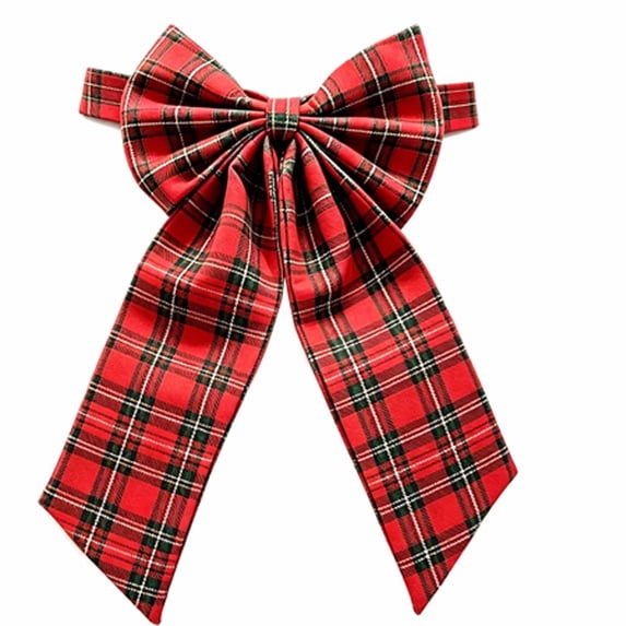 Fabric Bow Decoration for Chair, Holiday Party Ornament