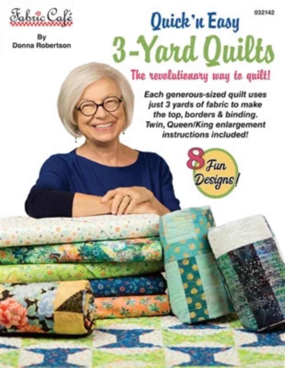Quilt-Nähbuch Von Donna Robertson - 8 Designs Für Decken