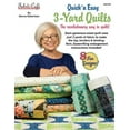 thumbnail image 1 of Quick'n Easy - 3 Yard Quilts Book by Donna Robertson for Fabric Cafe, 1 of 2