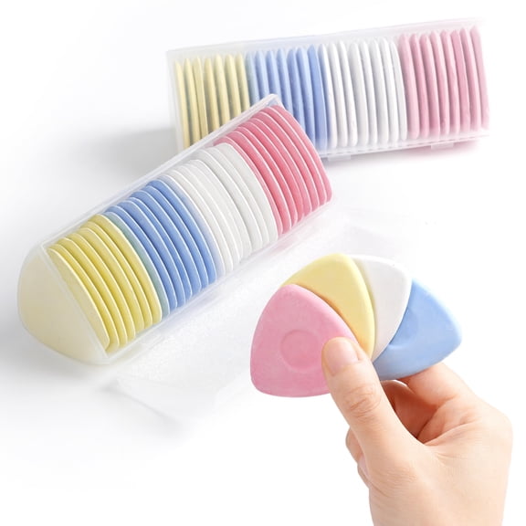 Fabric Chalk Markers Triangle Set 60pc 4 Colors