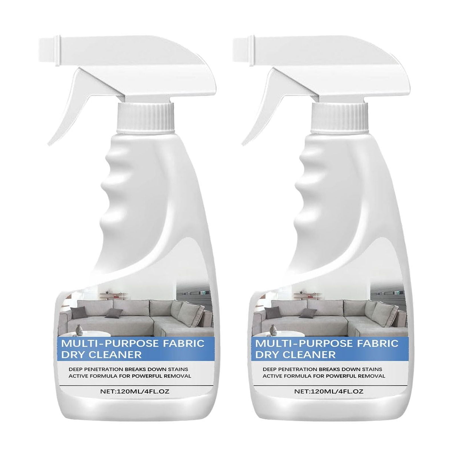 Fabric Cleaner Spray for Sofa and Upholstery, 120ml Bottle, Stain and ...