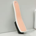 thumbnail image 1 of Fabric Cleaning Brush with Soft Bristles for Clothes, Shoes, and Carpet Spot Cleaning, Ergonomic Handle Stain Remover Scrub Brush for Home Use(Pink), 1 of 6