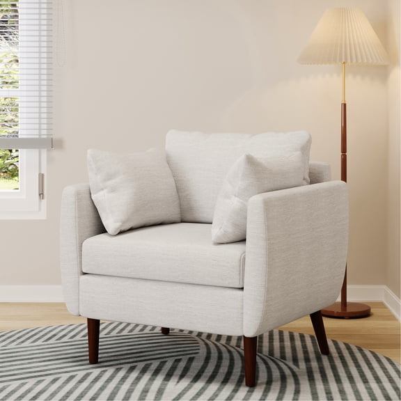 Fabric Club Chair 29.75 in Deep / Suitable for Interior Settings