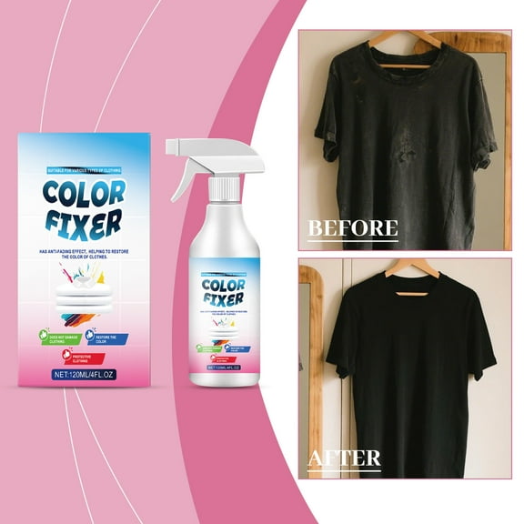 Fabric Color Fixative for Faded Clothes Color Restoring for Garments