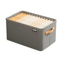 thumbnail image 1 of Fabric Containers Drawer Organizers Clothes Organizers and Storage Stackable Clothes Storage Bins Space-Saving Clothes Storage Drawer Organizer Sweater Organizer T Shirt Organizer 1PC 16.5"x11"x9.8", 1 of 4