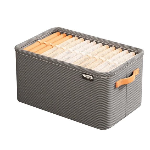 Fabric Containers Drawer Organizers Clothes Organizers and Storage Stackable Clothes Storage Bins Space-Saving Clothes Storage Drawer Organizer Sweater Organizer T Shirt Organizer 1PC 16.5"x11"x9.8"