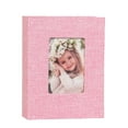thumbnail image 1 of Fabric Cover 4x6 Photo Album with 100 Pockets, Slip-In Picture Storage & Memory Organization, Classic Photo Album for Family, Travel & Special Moments, 1 of 5