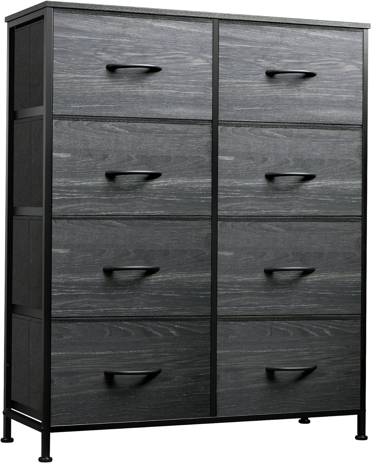 Fabric Dresser for Bedroom, Tall Dresser with 8 Drawers, Storage Tower ...