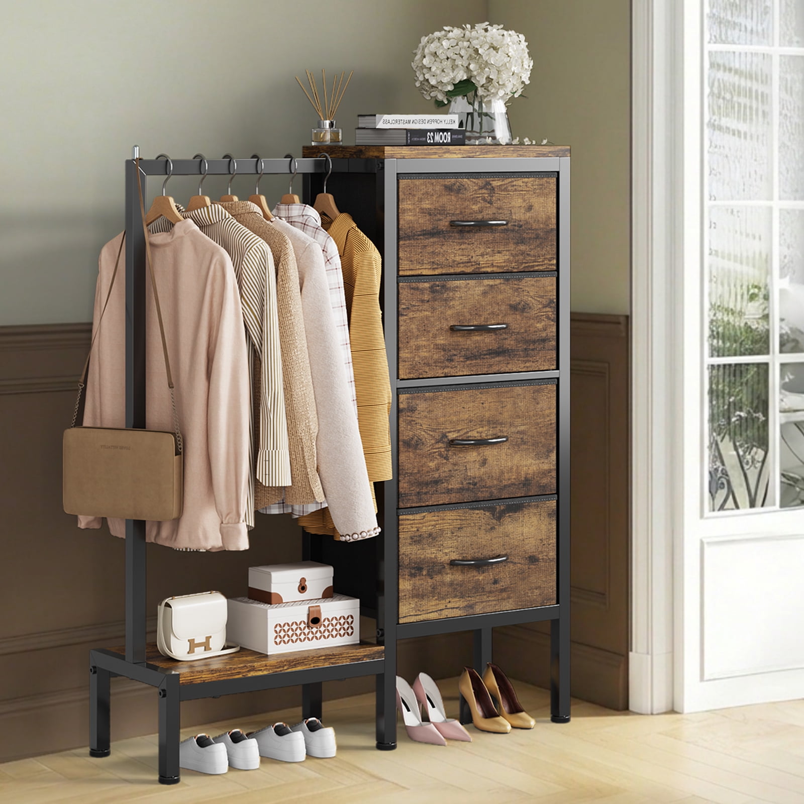 open dresser design 15 Open Wardrobe Ideas: Stylish Designs for Modern Bedrooms