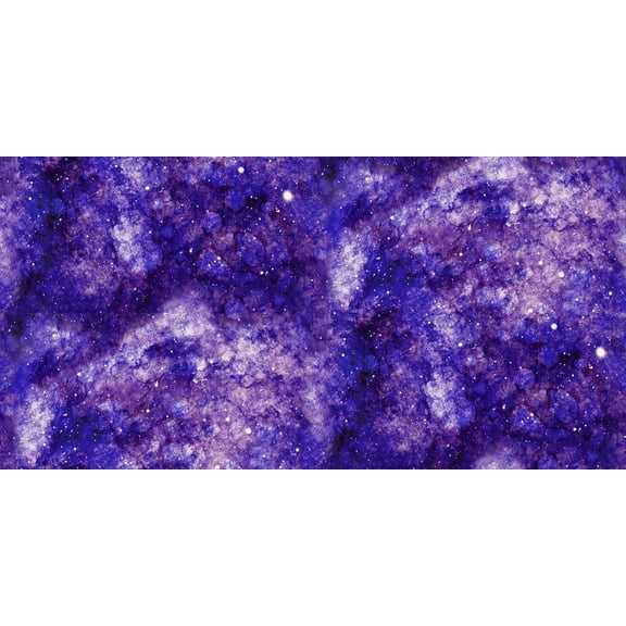 Fabric Editions 36" x 42" Cotton Celestial Texture 1 Yard Precut Sewing & Craft Fabric, Purple 3 Pieces