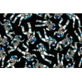 Fabric Editions 42" Cotton Astronaut half yard Precut Sewing & Craft