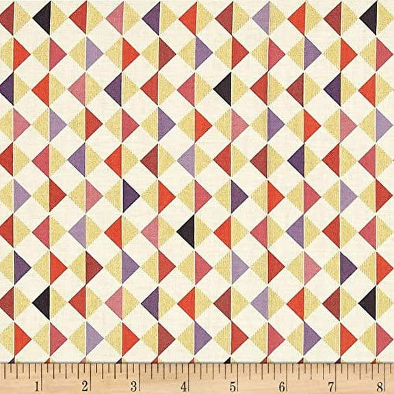 Fabric & Fabric QT Fabrics Bellisima Diamond Geo Metallic Beige Cotton Sold by the Yard