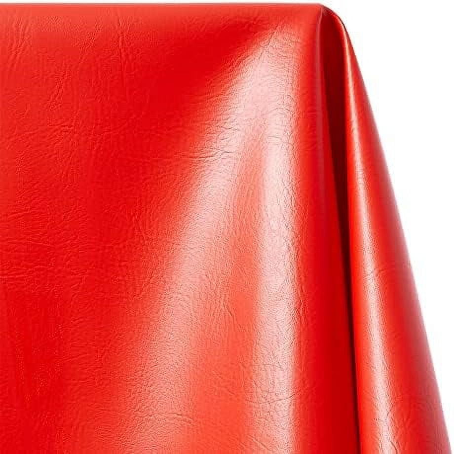 Faux Leather Fabric 1 Yard 54 x 36 Soft Solid Color Crafts Material 0.9mm  Thick Perfect for Upholstery Covers, Bags, Leather Clothing and