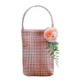 thumbnail image 1 of Fabric Flower Handbag – Reusable Flower Arrangement Tote Bag for Valentine's Day, Wedding Bouquets, Gift Wrapping, and Holiday Decor, 1 of 5