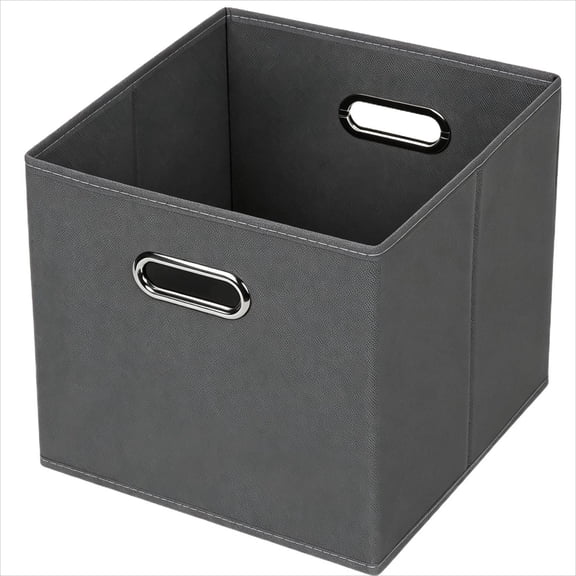 Fabric Foldable Storage Cube Bins with Dual Handles, Organizer Baskets for Home Storage