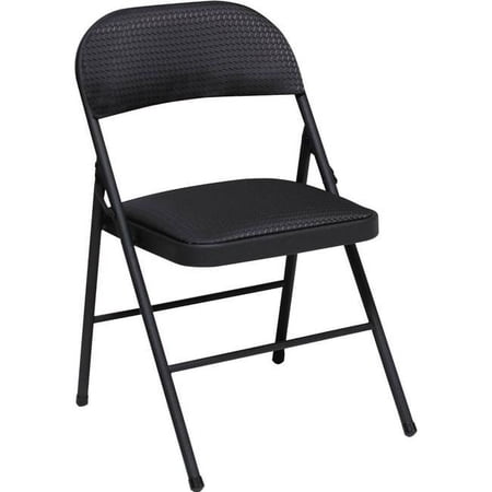 Fabric Folding Chair, Black