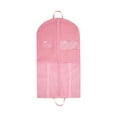 thumbnail image 1 of Fabric Garment Bag 42 Inch Hanging Clothing Storage Bags for Closet or Travel Garment Bags for Hanging Clothes, Clothes Cover for Suits Coats with Clear Window and Label Pocket, 1 of 6