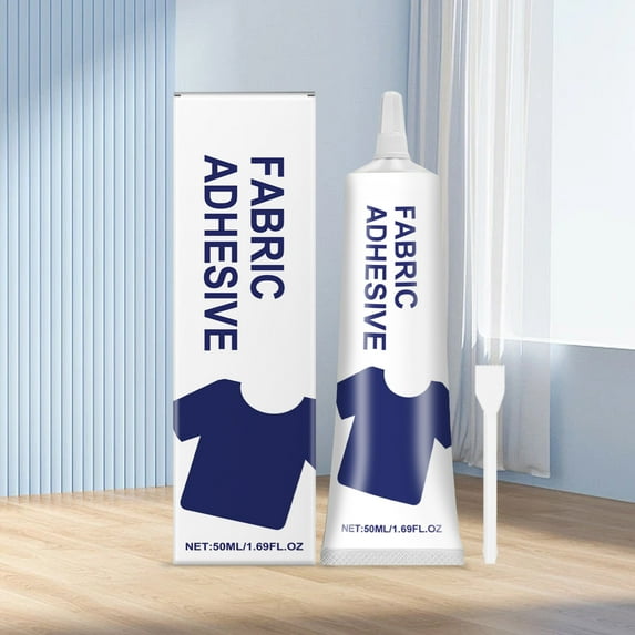 Fabric Glue, Strong Textile Adhesive for Fabrics, Liquid Stitch Fabric Adhesive, Waterproof Washable Clear Clothing Glue for Fabric Repair and Patch, Clothes, Denim, Doll