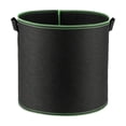 thumbnail image 1 of Fabric Grow Bags 3 Gallon Smart Aeration Nursery Pots Plant Grow Bags with Handles Heavy Duty Aeration Fabric Pots for Flowers and Vegetables Green Trim, 1 of 8