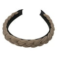 thumbnail image 1 of Fabric Hairbands No Slip Fashion 0.79" Wide Hair Accessories Coffee Headbands for Women, 1 of 8
