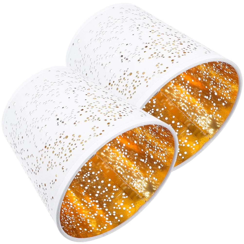 Fabric Lampshade 2 Pcs Retro Decor Bedroom Supahbadd Corner Floor