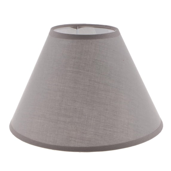 Fabric Lampshade Table Lamp Shade Floor Lamp Bedside Lamp Light Shade -Gray