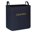 thumbnail image 1 of Fabric Laundry Hamper with Handles, Collapsible Clothes Storage Basket with Waterproof Lining, Large Capacity Laundry Organizer for Bedroom, Bathroom and Dorm, 1 of 6