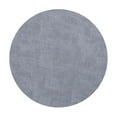 thumbnail image 1 of Fabric Leather Round Table Mats Double Sided Placemats for Home Hotel Dining, Heat Resistant & Non-Slip, Easy Clean Wipeable Surface, 1 Pack, 1 of 5